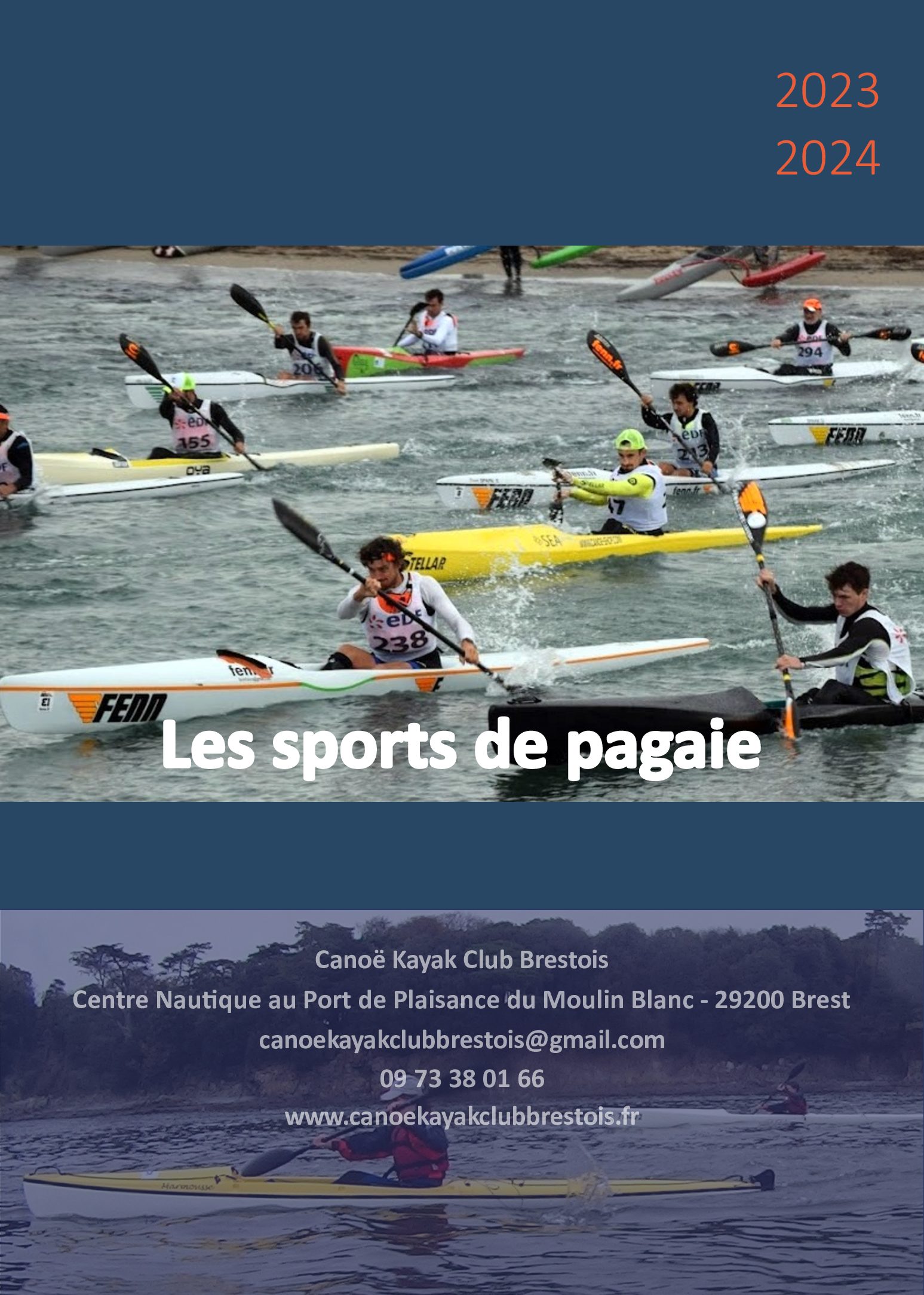 Portes ouvertes au Canoë Kayak Club Brestois – 2 et 9 septembre 2023 – 10h00 à 18h00
